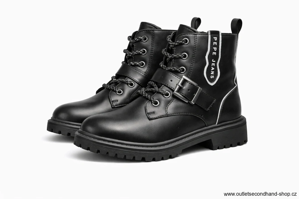 DÁMSKÉ KOTNÍKOVÉ BOTY PEPE JEANS Vel. 35