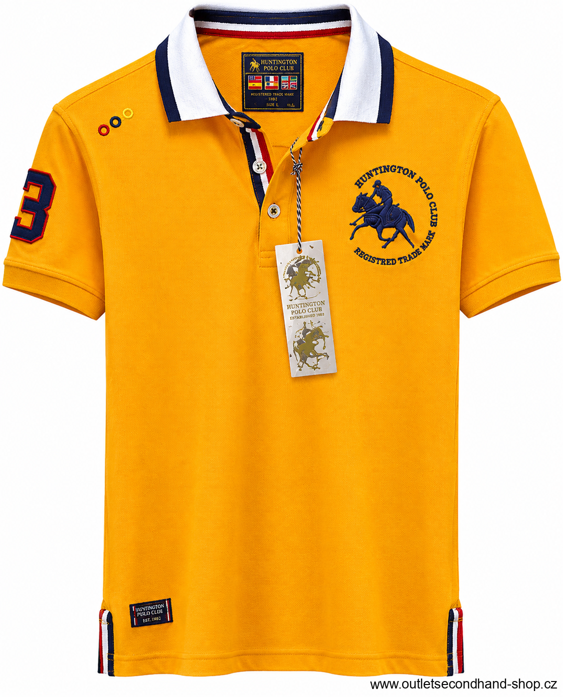 PÁNSKÉ TRIKO POLO CLUB Vel. S