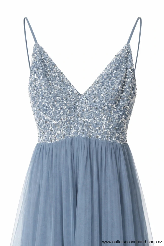 SPOLEČENSKÉ ŠATY LACE BEADS Vel. XS