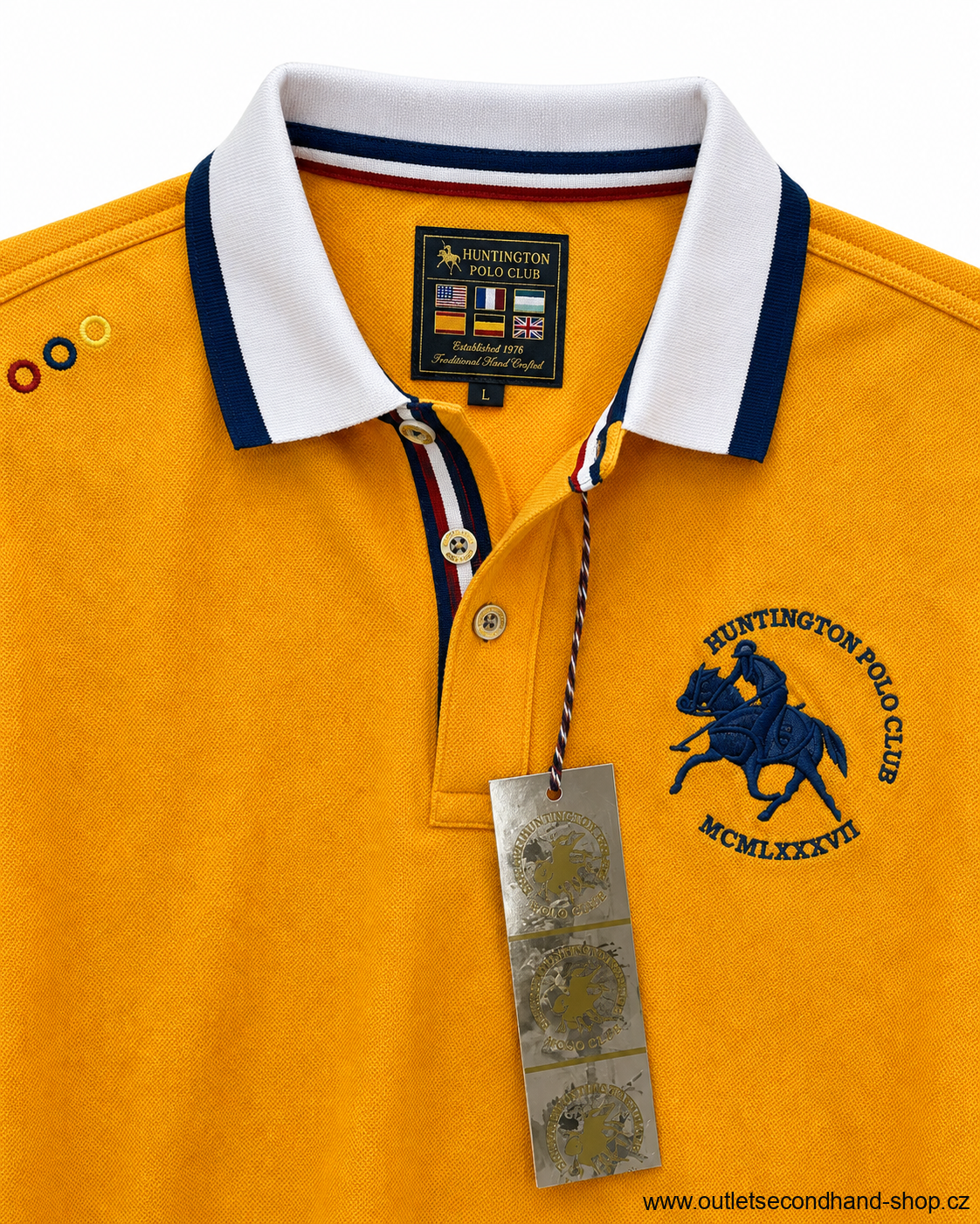 PÁNSKÉ TRIKO POLO CLUB Vel. S