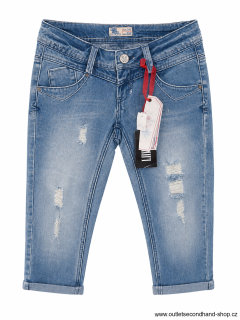 DÁMSKÉ 3/4 KALHOTY DENIM Vel. 36