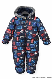 ZIMNÍ KOMBINÉZA CHEKKY CHIMP 12/18 měs.